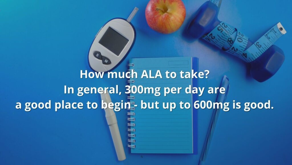 How much ALA per day featured text