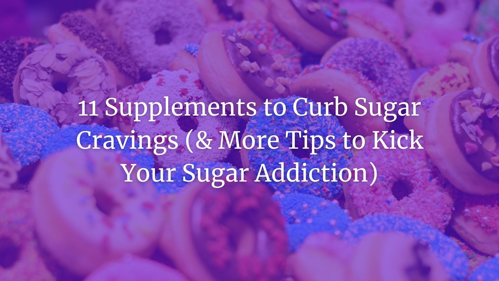 sugar addiction supplements feature