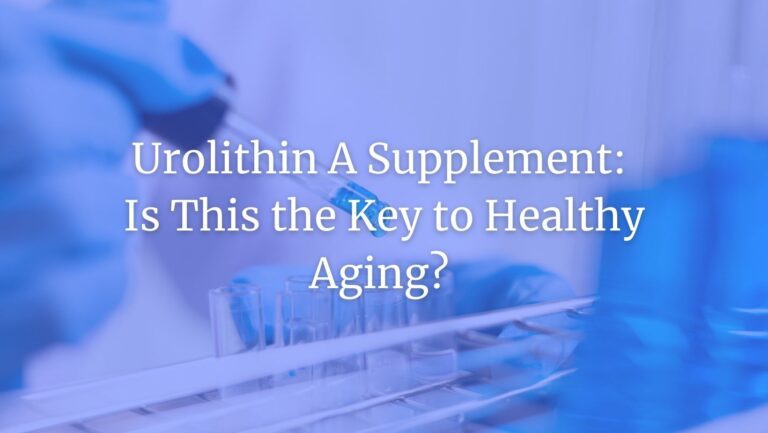 Urolithin A Supplement: The Key to Healthy Aging & More Energy?